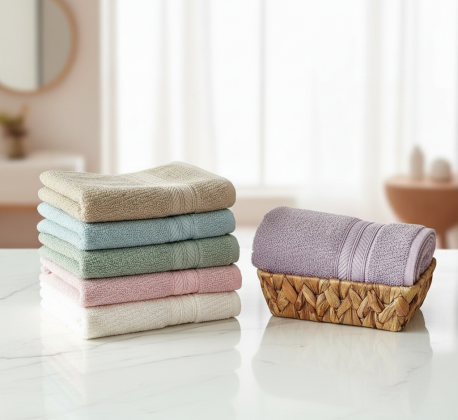 COOMFORT 6 LI RENKLİ HAVLU SETİ