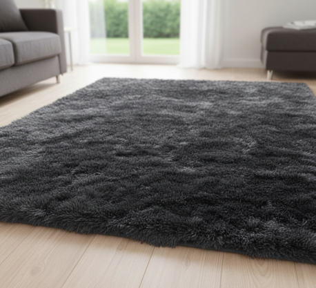 COOMFOR TAVŞAN TÜYÜ HALI GRİ