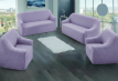 COOMFOR KOLTUK ÖRTÜSÜ LİLA  RENK 3+3+1+1