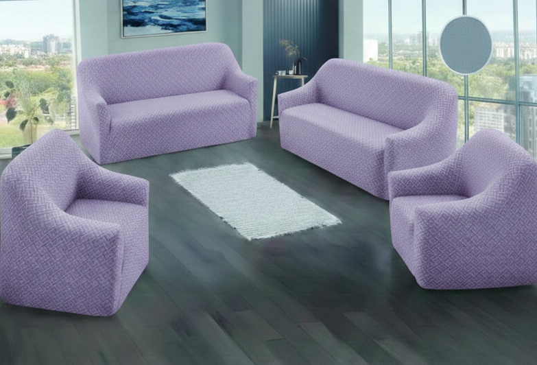 COOMFOR KOLTUK ÖRTÜSÜ LİLA  RENK 3+3+1+1