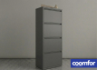 4'lü Gri Metal Ayakkabılık